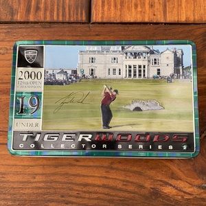 Tiger Woods Collector Series 2, 2000 Open Champion Tin